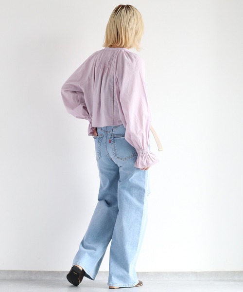 「cepo」 長袖ブラウス M オフホワイト レディース_画像5