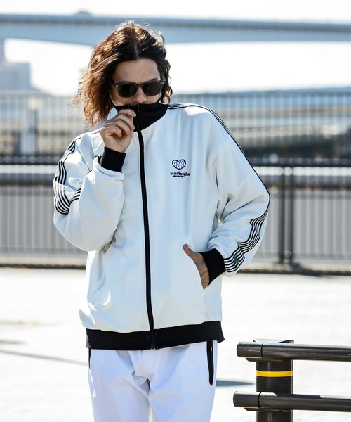 Mark Gonzales（マークゴンザレス） ジャージブルゾン X-LARGE ブルー