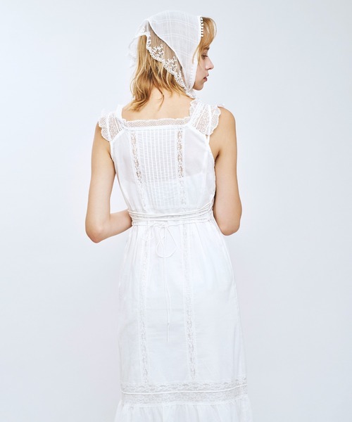 me&me couture（ミーアンドミークチュール） ワンピース レースMIX