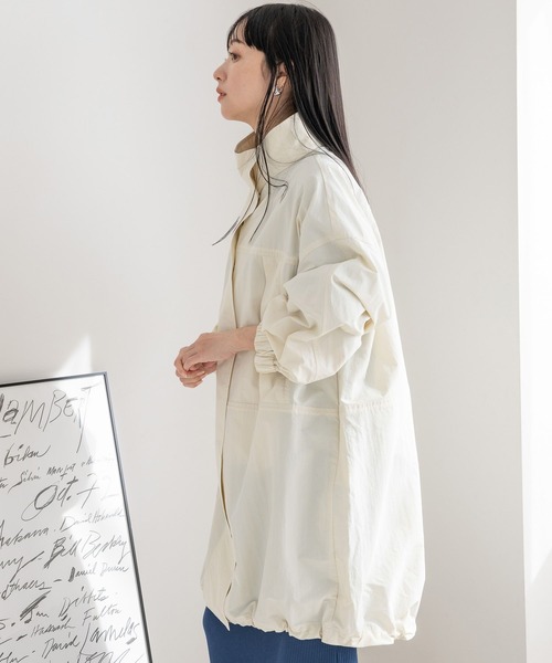 「LOWRYS FARM」 コート FREE カーキ レディース_画像6