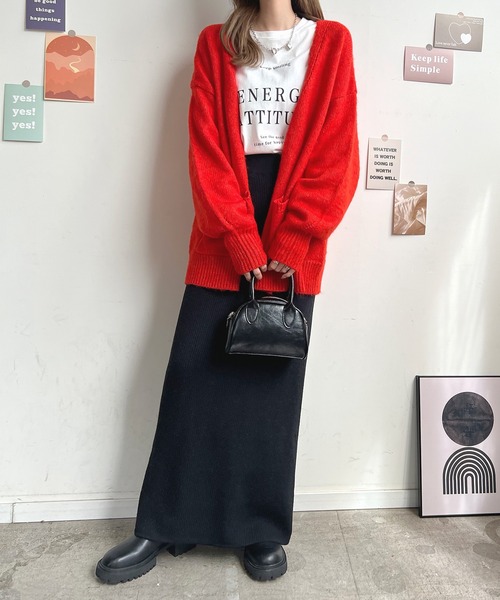 「Futier land」 ニットスカート FREE ブラック レディース_画像7