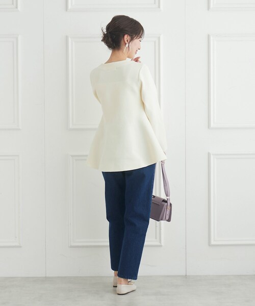 「couture brooch」 ニットカーディガン 38 ピンク レディース_画像9