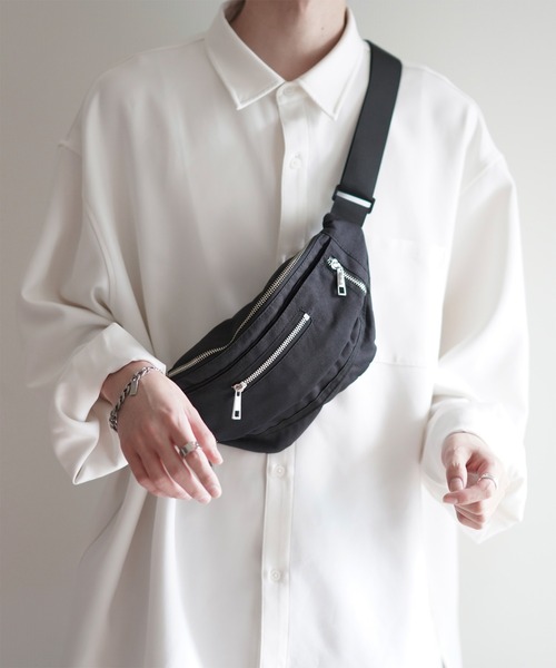 「DEVICE」 ウエストバッグ FREE ブラック メンズ_画像3