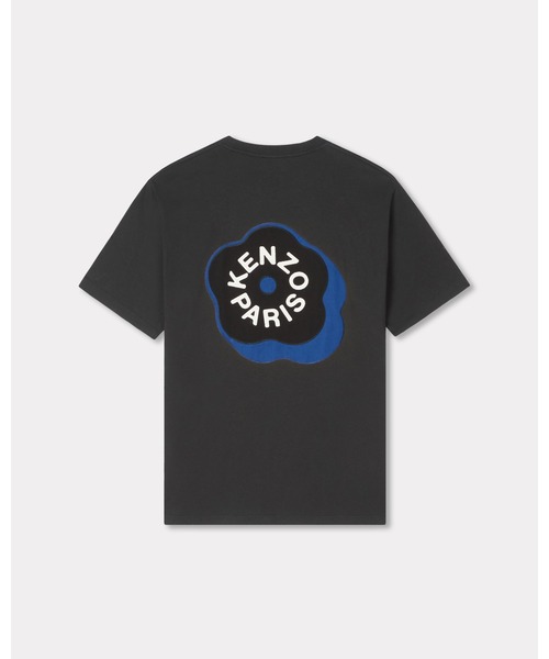 tシャツ 'Boke Flower 2.0' エンブロイダリー オーバーサイズ Tシャツ イン コットン メンズの画像