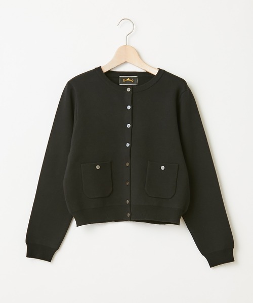 【オフホワイト】【Omekashi】レイヤードニットカーディガン パル PAL 【Omekashi】レイヤードニットカーディガン （offwhite