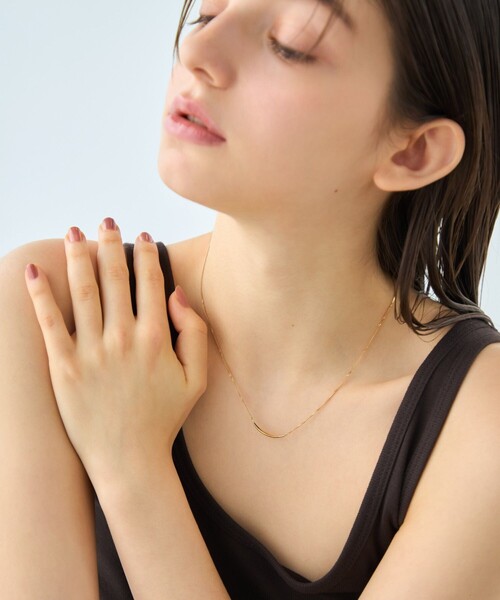 ete（エテ） ネックレス 「レイヤー」 カーヴライン ネックレス