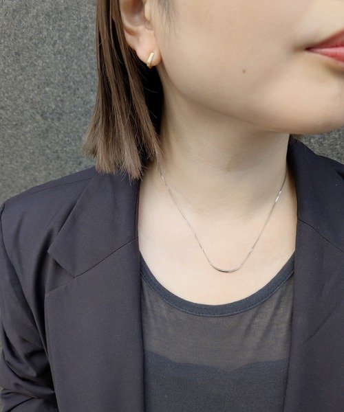 ete（エテ） ネックレス 「レイヤード」 カーヴライン ネックレス