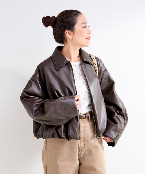 simplicite レザージャケットのおすすめ人気商品一覧 通販 - Yahoo