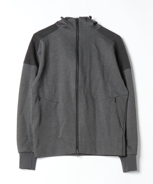 5351 pour les hommes ナイロン　マウンテン　パーカー 5351 POUR LES HOMMES ジップアップパーカー 44 グレー メンズ