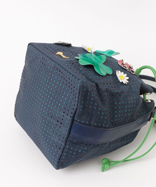 「MUVEIL」 ショルダーバッグ - ネイビー レディース_画像3