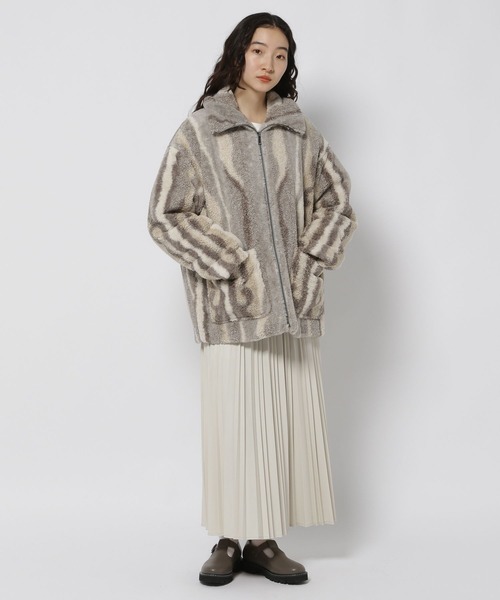 「niko and...」 ブルゾン LARGE ブラウン レディース_画像10