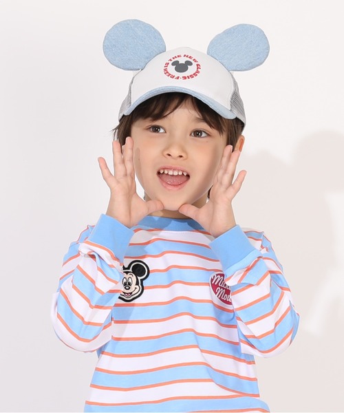 Disney（ディズニー） キャップ 帽子 デニム耳付きキャップ 1254