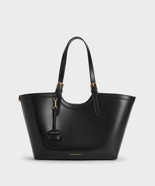 CHARLES ＆ KEITH ショルダーバッグ（色：ブラック系）の商品一覧 通販