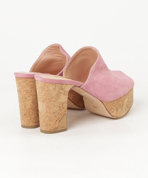 「RUPERT SANDERSON」 ミュール 37.5 ピンク レディース_画像2