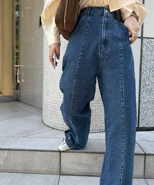 WILLFULLY（ウィルフリー） ジーンズ デニム デニムパンツ hem adjust