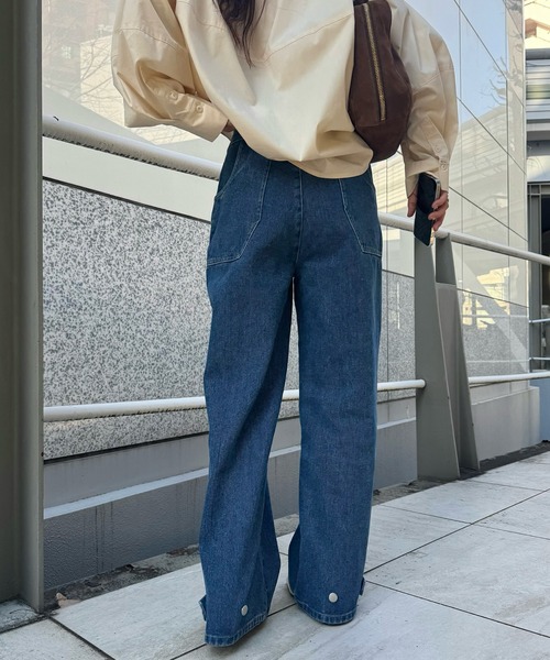 WILLFULLY（ウィルフリー） ジーンズ デニム デニムパンツ hem adjust