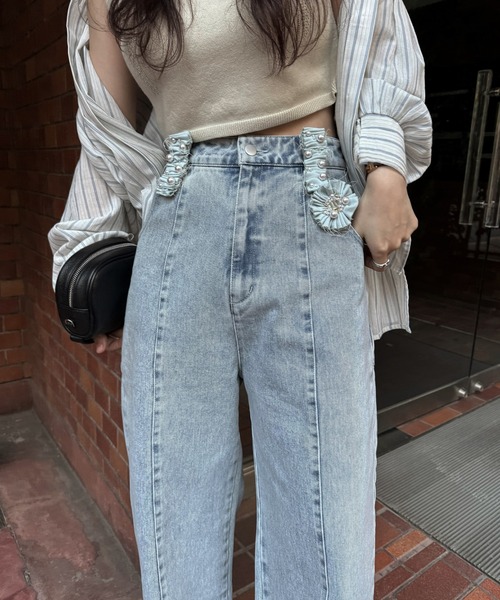 WILLFULLY（ウィルフリー） ジーンズ デニム デニムパンツ hem adjust