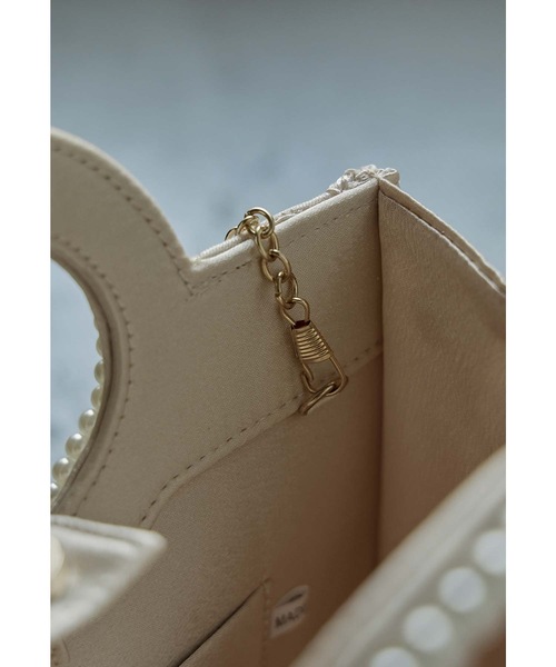 「niana」 2WAYバッグ FREE シルバー レディース_画像9