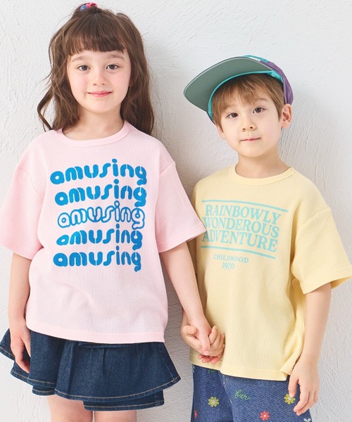 pairmanon（ペアマノン） tシャツ 「さらっとワッフル」ユニセックス