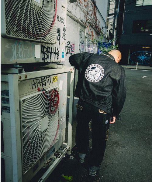 「GALFY」 デニムパンツ「寅壱コラボ」 X-LARGE ネイビー メンズ_画像6