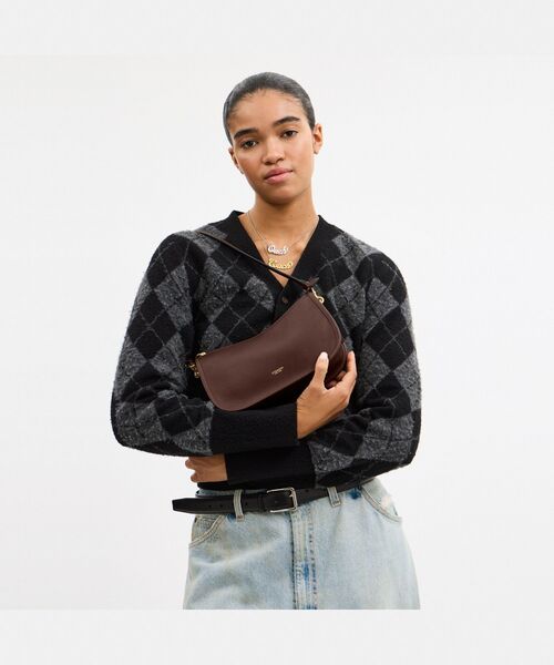 COACH2ウェイバッグ‼ Coach コーチ 2WAY ショルダー ミニサッチェル 関税送料込 (Coach