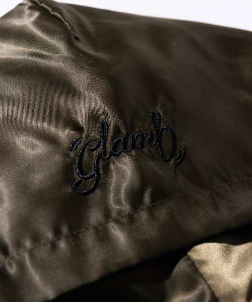 「glamb」 ジップアップパーカー S グレー メンズの画像