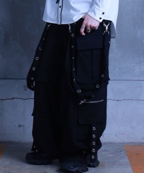 Amilige（アミリージュ） ワイドパンツ スウェットパンツ ジャージ 裏