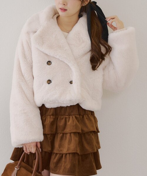 ANOTHER BRANCH OLIVE des OLIVE ジャケット FREE アイボリー 