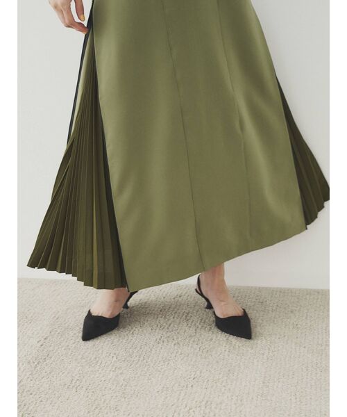 「COTORICA」 ロングスカート MEDIUM ブラック レディース_画像6