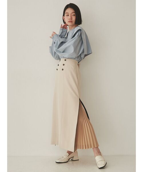 「COTORICA」 ロングスカート MEDIUM ブラック レディース_画像8