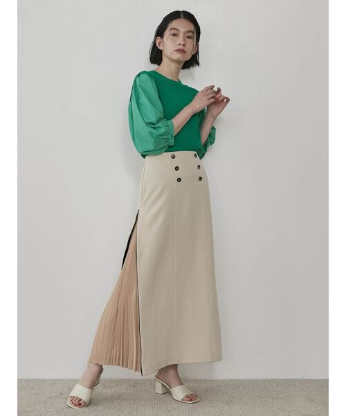 「COTORICA」 ロングスカート MEDIUM ブラック レディース_画像10