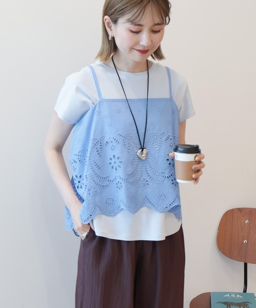 AMERICAN HOLIC（アメリカンホリック） ベスト ジレ レースビスチェ