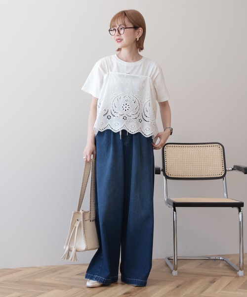 AMERICAN HOLIC（アメリカンホリック） ベスト ジレ レースビスチェ