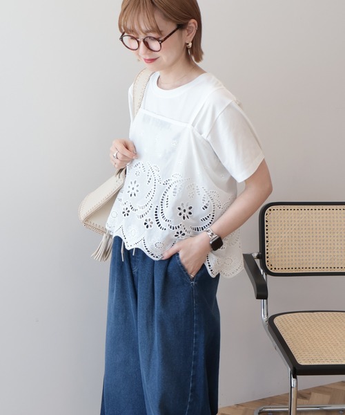 AMERICAN HOLIC（アメリカンホリック） ベスト ジレ レースビスチェ