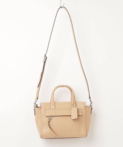 COACH（コーチ） 2WAYバッグ - ベージュ レディース : ZOZOTOWN Yahoo
