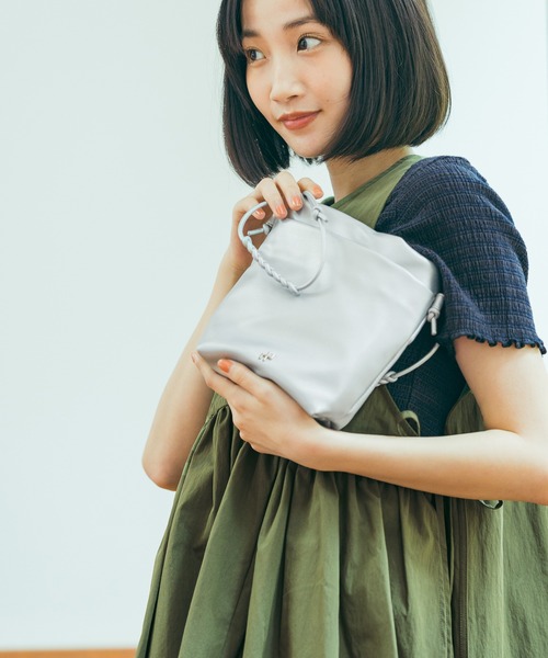 niko and…（ニコアンド） ショルダーバッグ バッグ 三つ編みお財布