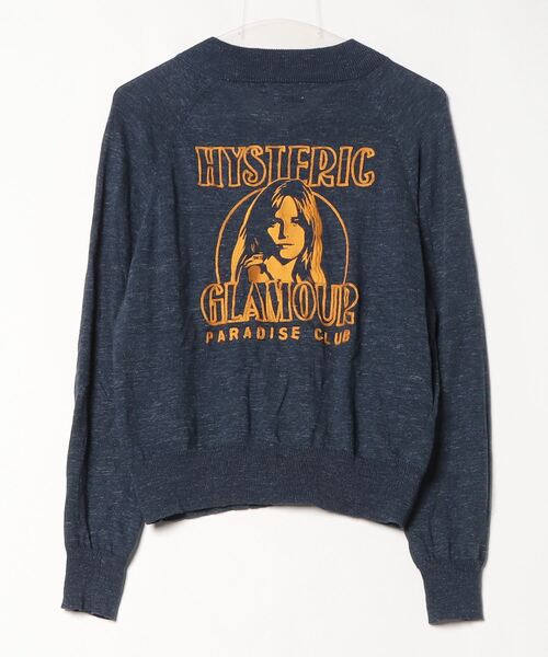 ヒステリックグラマー ニット カーディガン フリー HYSTERIC GLAMOUR（ヒステリックグラマー） ニットカーディガン FREE
