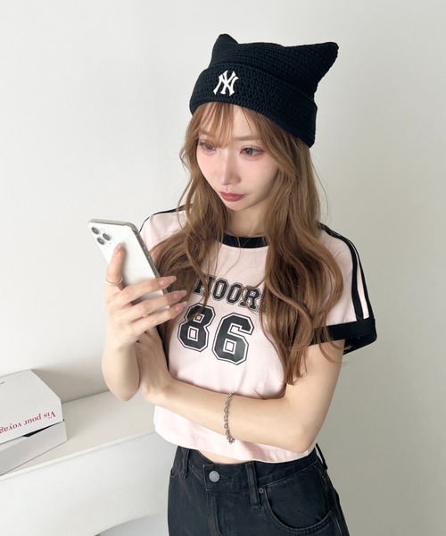 MLB ニット帽 ニットキャップ 「日本未発売/WEB限定」MLB KOREA(エム