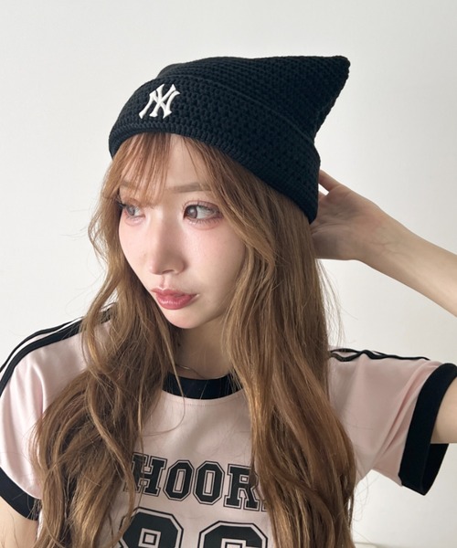 MLB ニット帽 ニットキャップ 「日本未発売/WEB限定」MLB KOREA(エム