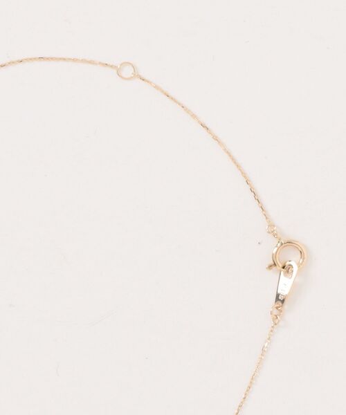 ネックレス K10YG ダイヤモンドPetite Lumiereネックレス レディース メンズの画像