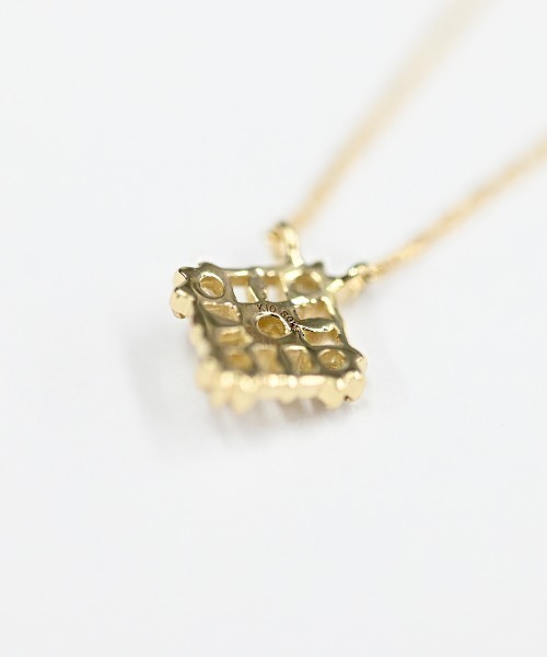 ネックレス K10YG ダイヤモンドPetite Lumiereネックレス レディース メンズの画像