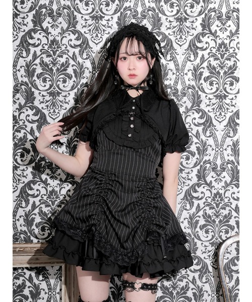 NOEMIE（ノエミー） ワンピース 夏 半袖 ゴシックボレロドロスト