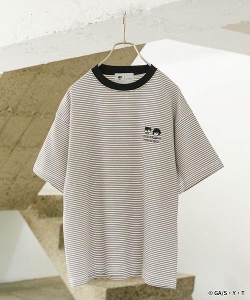 RAGEBLUE（レイジブルー） tシャツ 半袖 「名探偵コナン」ワンポイント