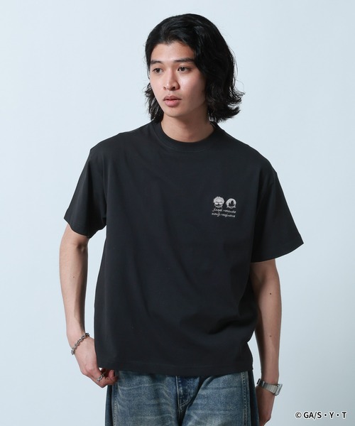 RAGEBLUE（レイジブルー） tシャツ 半袖 「名探偵コナン」ワンポイント