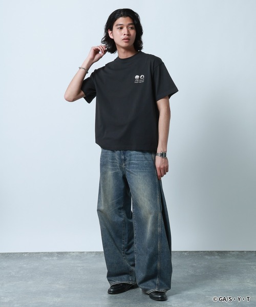 RAGEBLUE（レイジブルー） tシャツ 「名探偵コナン」ワンポイント刺繍T