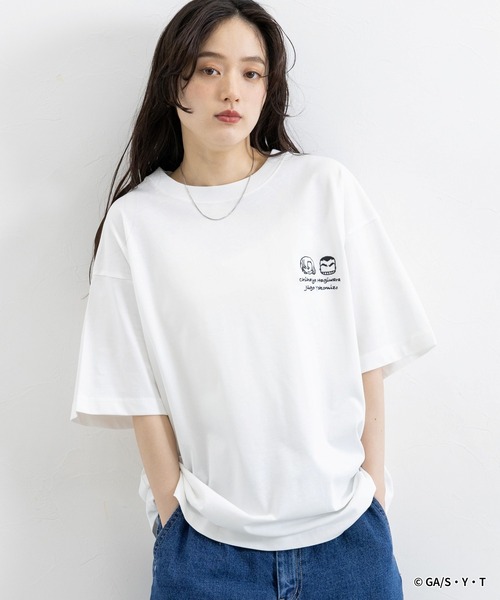 RAGEBLUE（レイジブルー） tシャツ 半袖 「名探偵コナン」ワンポイント
