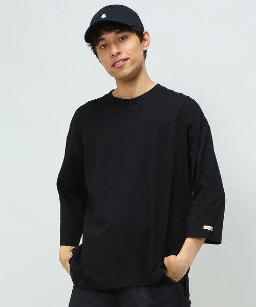 「Goodwear」 7分袖Tシャツ M ブラック メンズ_画像8