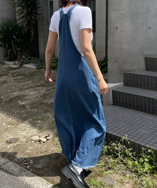 Roger&Raw（ロジャーアンドロウ） ジャンパースカート バックスリット