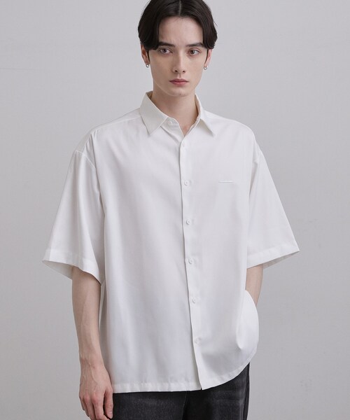 TAKEO KIKUCHIキクチタケオ　半袖シャツ　サイズLL 　新品・タグ付き tk.TAKEO KIKUCHI（ティーケータケオキクチ） シャツ 半袖 「26SS