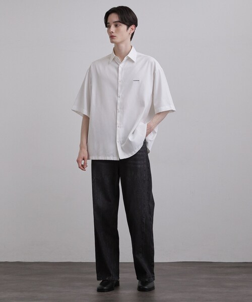tk.TAKEO KIKUCHI（ティーケータケオキクチ） シャツ 半袖 「26SS